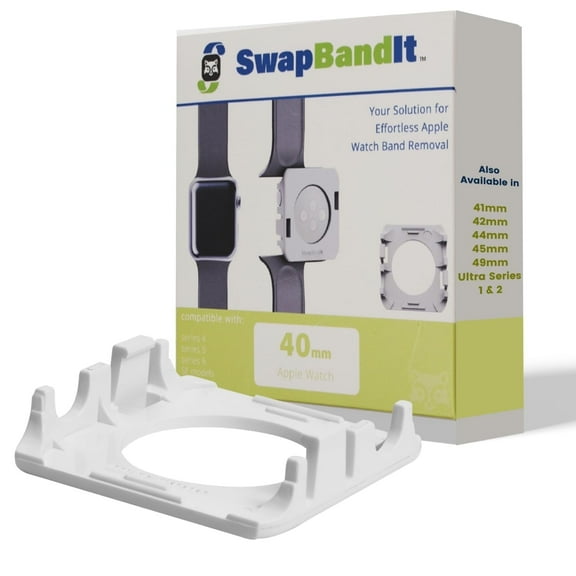 SwapBandIt 40mm Band Changing Tool for Apple Watch - Patented Ergonomic Design for Easy Strap Removal