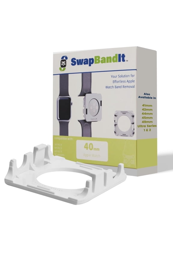 40mm Band Changing Tool for Apple Watch - Patented Ergonomic Design for Easy Strap Removal