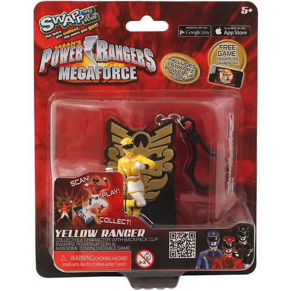 Swappz Power Rangers Mega Force Yellow Ranger