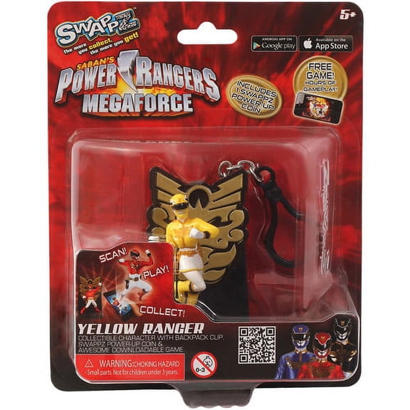 Swappz Power Rangers Mega Force Yellow Ranger