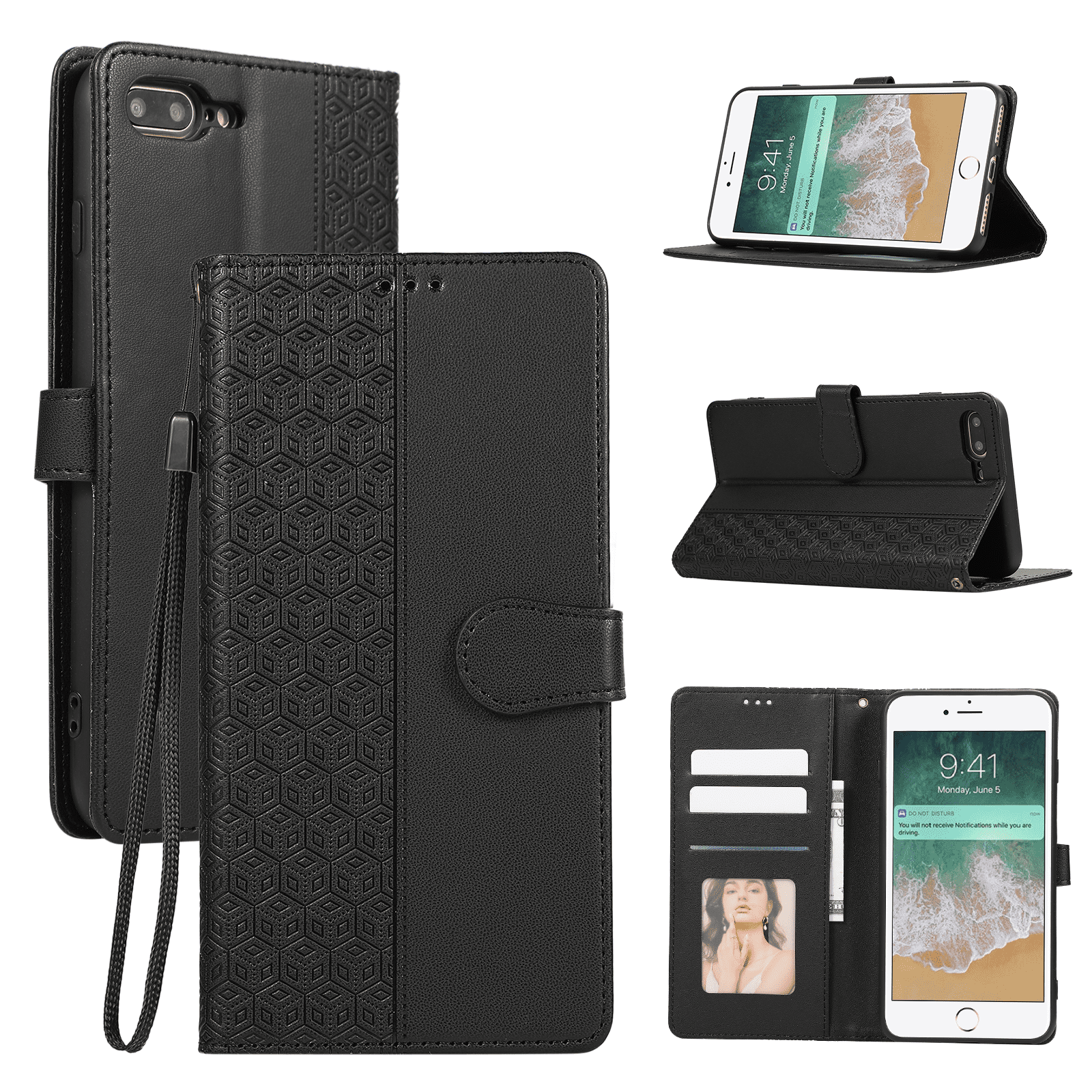 Swarich Folio Case for Google Pixel 8A (6.1") 2023 Lightweight Case