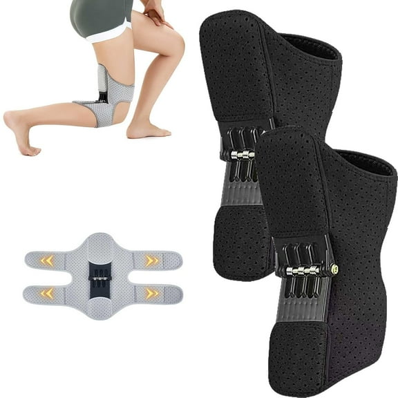 Swarous Knee Booster,2025 New Knee Assistive Device, KneeBooster Brace Joint Support Spring Stabilizer, KneeProtection Booster for Women Men Reduces Pressure on the Joint
