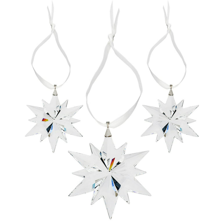 SWAROVSKI Little Snowflake Ornament, Small, Clear Crystal