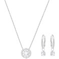 thumbnail image 1 of Swarovski 5279018 Women's Sparkling Dance Round Jewelry Set, 1 of 3