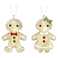 thumbnail image 1 of Swarovski 5281766 GINGERBREAD COUPLE ORNAMENT SET, 1 of 2