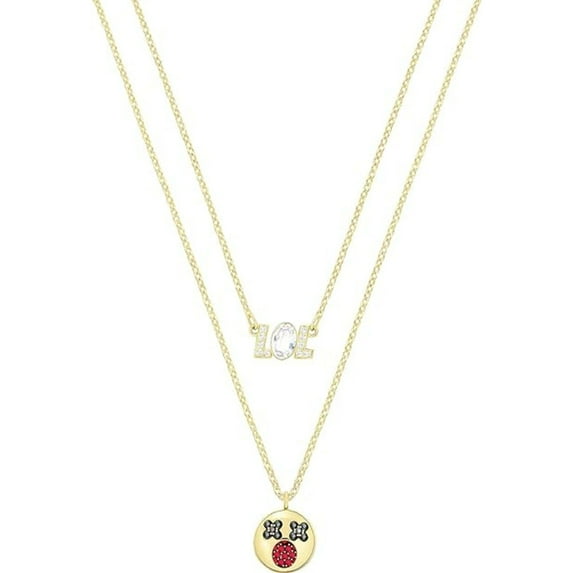 Swarovski 5351571 Women's Humorist Crystal Pendant Necklace Set