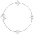 thumbnail image 1 of Swarovski 5373257 Women's Remix Star Strand White Chain Bracelet, 1 of 2
