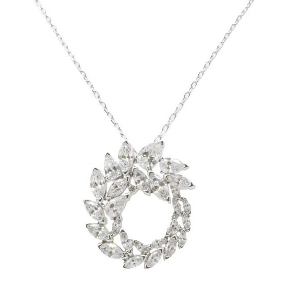 Swarovski Louison 5450926 Silver Rhodium Plated Pendant Necklace MSRP$119