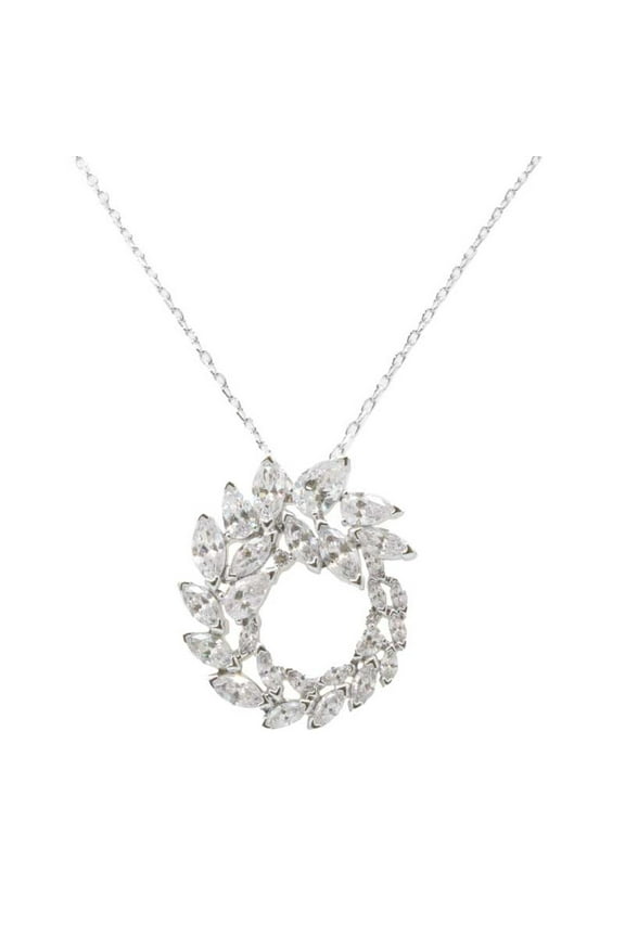 Louison 5450926 Silver Rhodium Plated Pendant Necklace MSRP$119