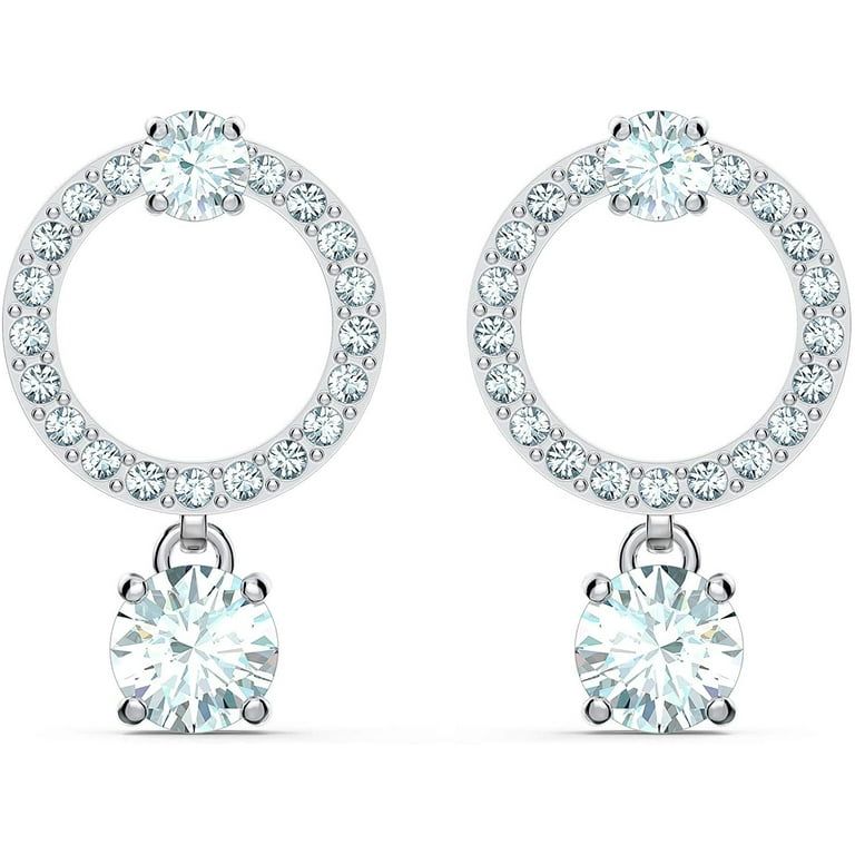 Swarovski 5563278 Women's Constella Round Cut Crystal Earrings