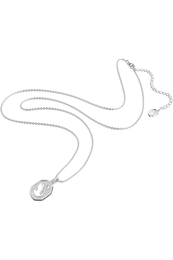 5628544 Women's Signum Swan Rhodium Plated Y Necklace