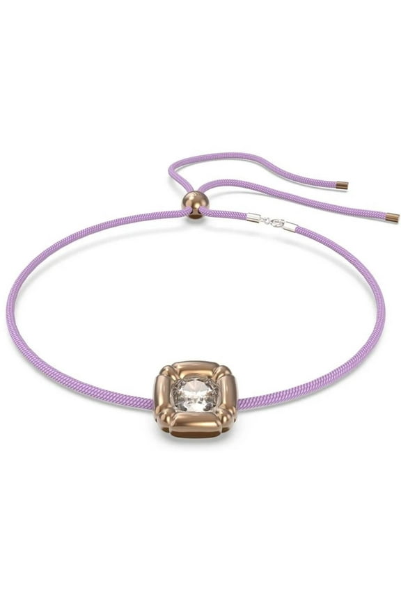 5622377 Women's Dulcis Purple, Rose Gold Choker Necklace