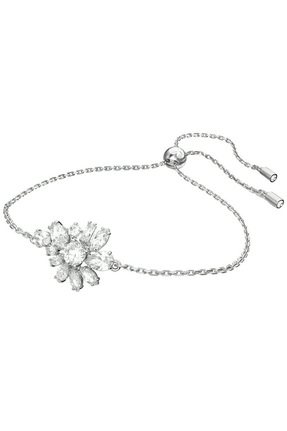 5644684 Women's Gema White Mixed Cuts Flower Bracelet