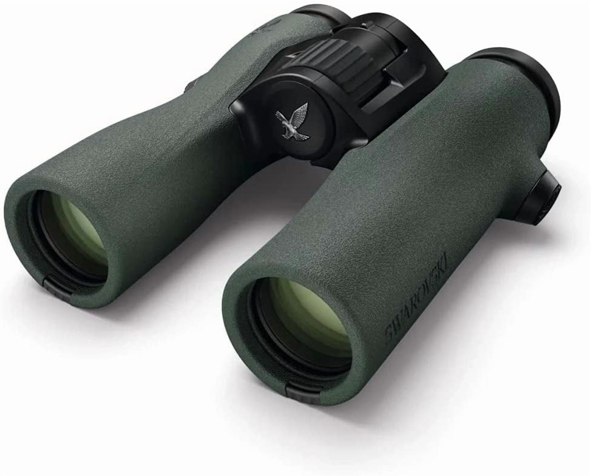 Swarovski Optik 8x32 NL Pure Waterproof Roof Prism Binoculars with 8.5 Degree Angle of View, Green