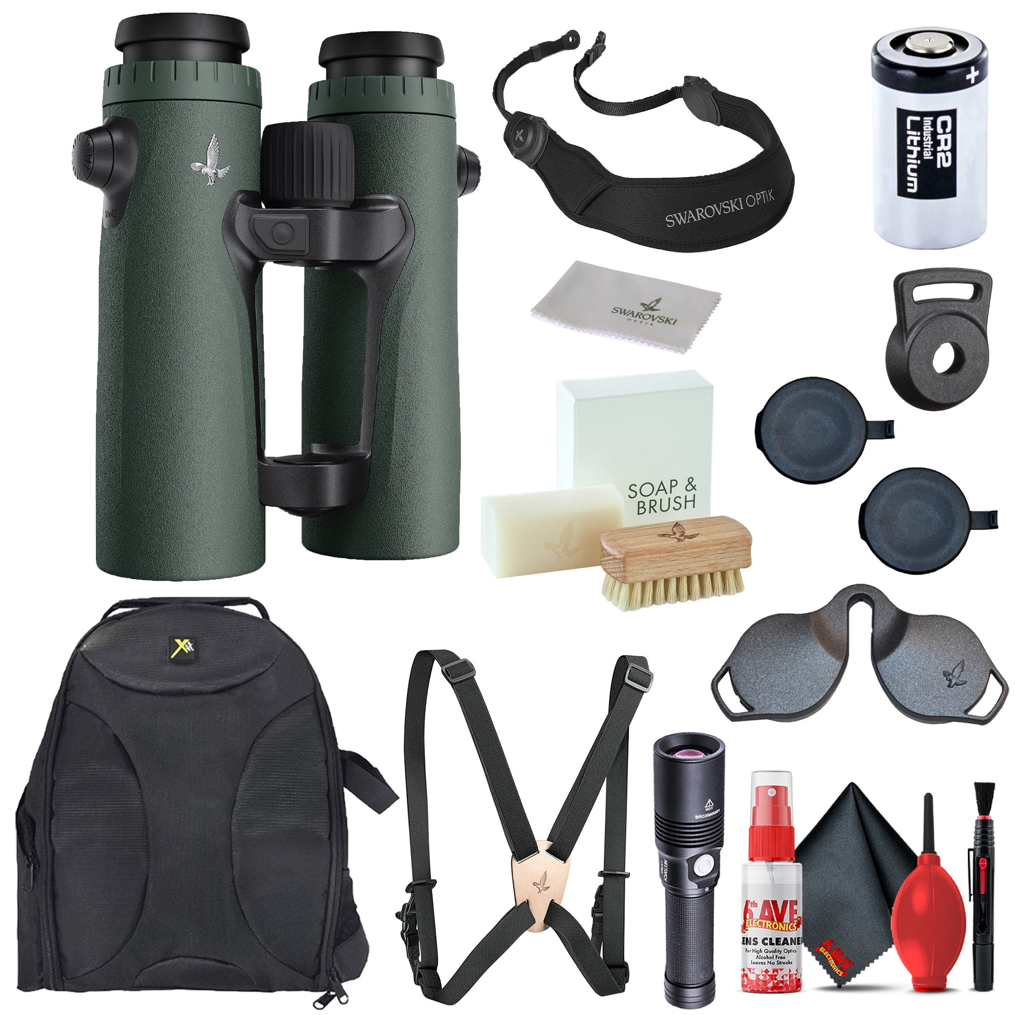 Swarovski 8x42 EL Range TA Laser Rangefinder Binocular with Tracking Assistant, BSP Bino