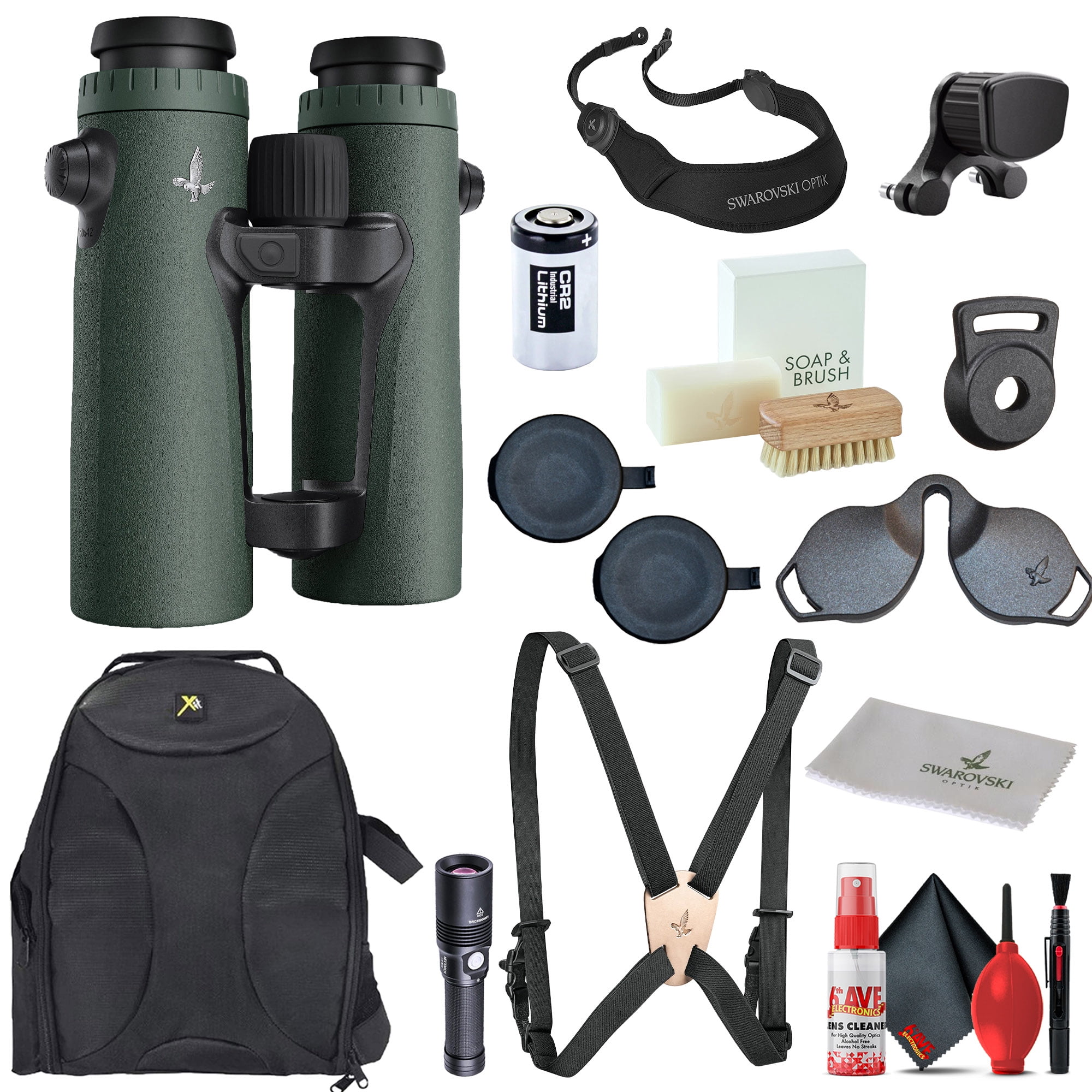 Swarovski 8x42 EL Range TA Laser Rangefinder Binocular with Tracking