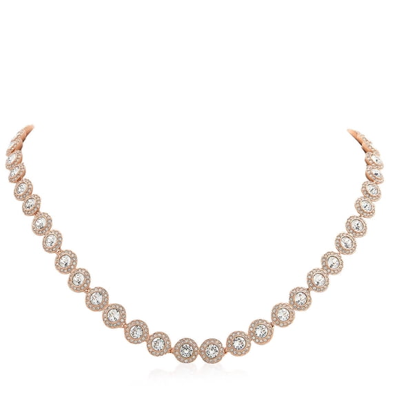 Swarovski Angelic Necklace Rose Gold-Tone Plated
