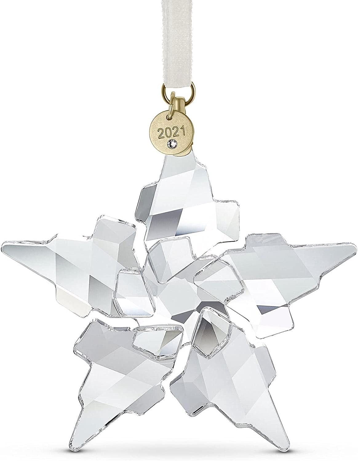 Swarovski Annual Edition 2021 Ornament, 67 Facets, Clear Crystal