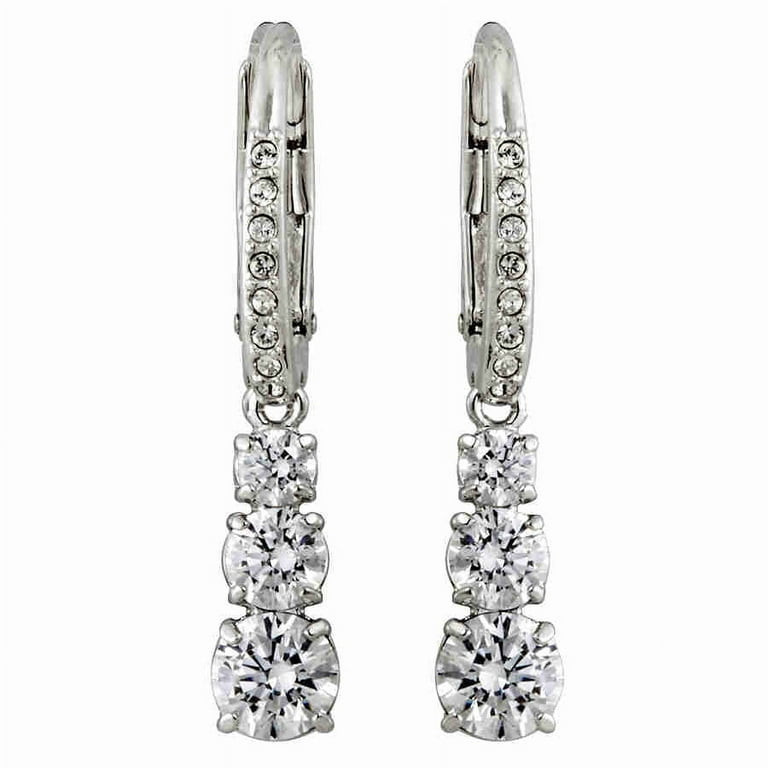 Swarovski Attract Trilogy Pierced Earrings