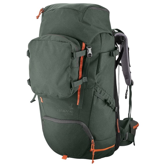 Swarovski BPH 44L Hunting Backpack, Green, Multiple Compartments, Water-Repellent, Deuter LITE Carrying System, Rain Cover (60705)