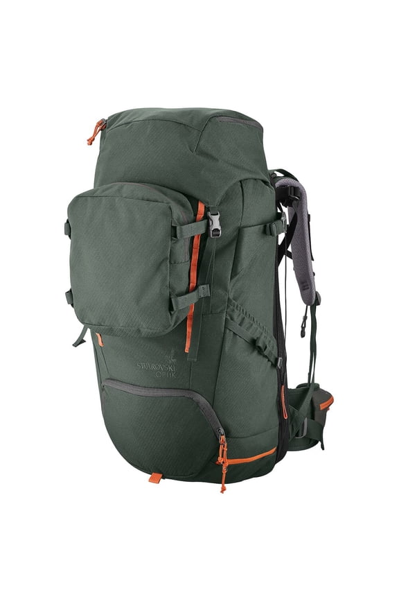 Swarovski BPH 44L Hunting Backpack, Green, Multiple Compartments, Water-Repellent, Deuter LITE Carrying System, Rain Cover (60705)