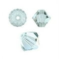 thumbnail image 1 of Swarovski Bicone Crystal Beads Item #5328/#5301 Lt. Azore Color 4mm Size - 72 Pieces, 1 of 2