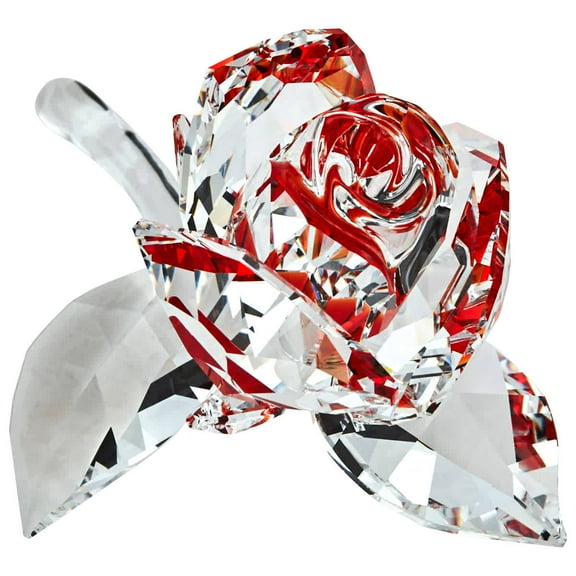 Swarovski Blossoming Rose - Red Ornament