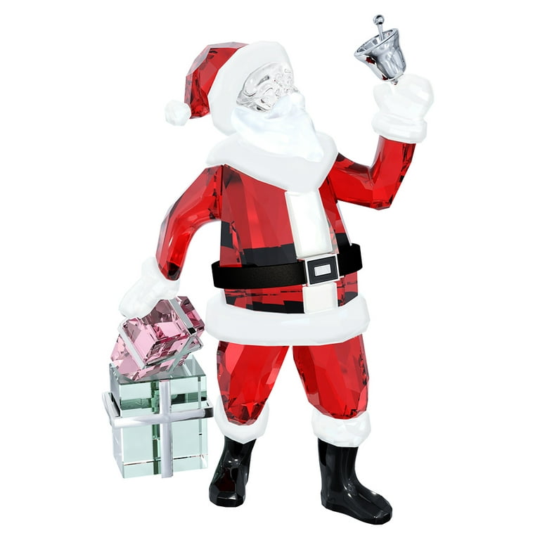 Swarovski Christmas Figurine Color Crystal SANTA CLAUS #5003052