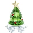 thumbnail image 1 of Swarovski Christmas Tree Wagon Figurine -, 1 of 1