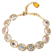 Swarovski Chroma Multicolored Tennis Bracelet