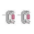 thumbnail image 1 of Swarovski Chroma earrings Pink, Rhodium plated 5600627, 1 of 5