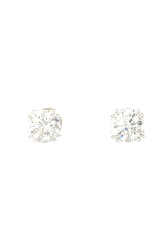 Constella Round Cut Stud Earrings