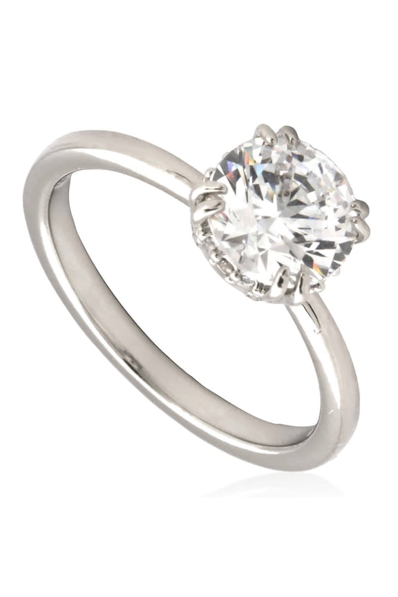 Ladies Constella Stilla White Cocktail Ring, Size 50 (US 4.75)