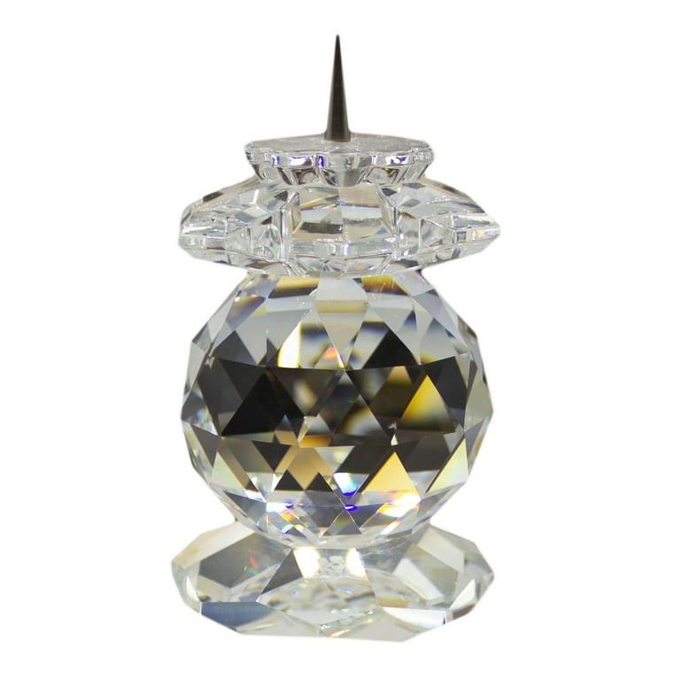 Swarovski Crystal: 010281 Pin Style European Candle Holder