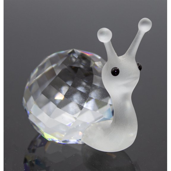 Swarovski Crystal: 012725 Snail - Version 1 | Faceted Crystal