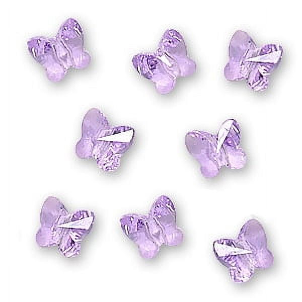 6mm Swarovski Crystal 5754 Butterfly Beads