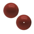 thumbnail image 1 of Swarovski Crystal, #5810 Round Faux Pearl Beads 6mm, 50 Pieces, Red Coral, 1 of 2