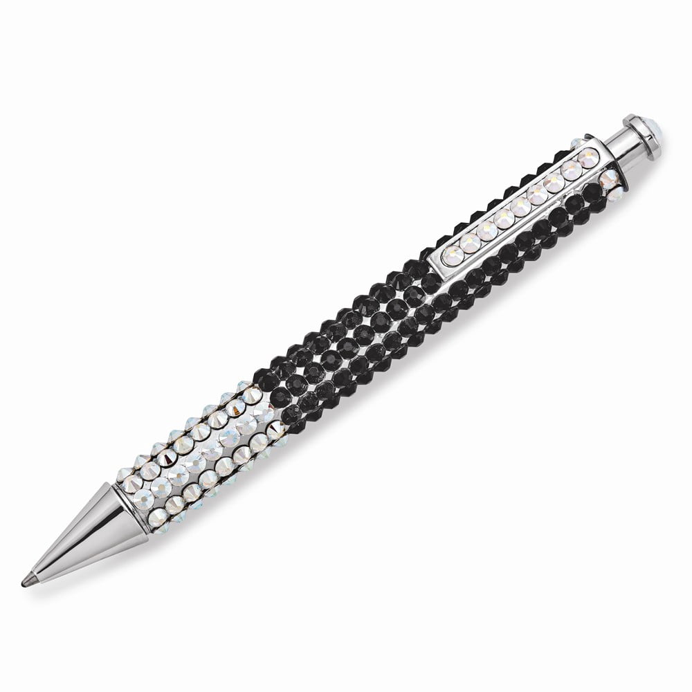 Swarovski Crystal Ball-point Pen Available in Jet Black/Black/Red