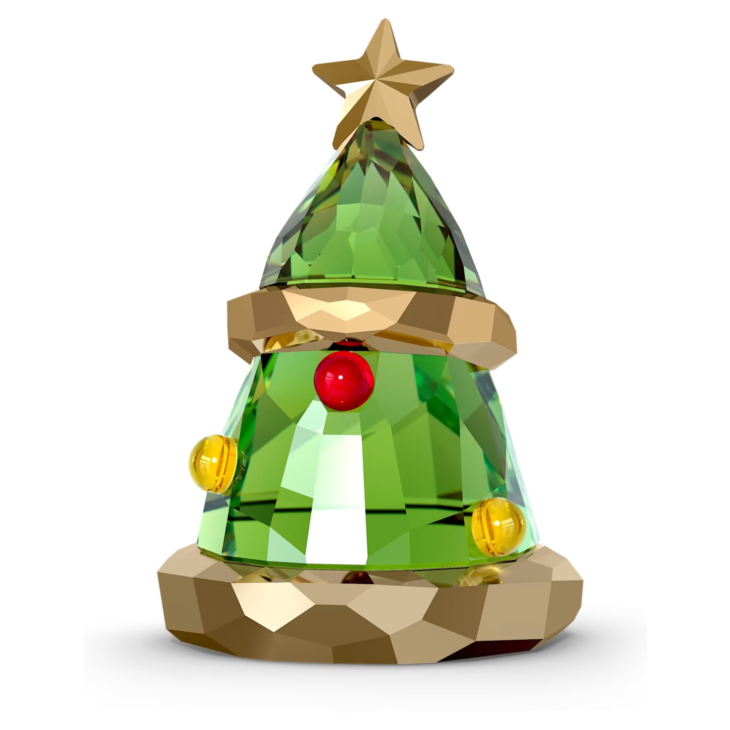 Swarovski Crystal Christmas Figurine Holiday Cheers Christmas Tree
