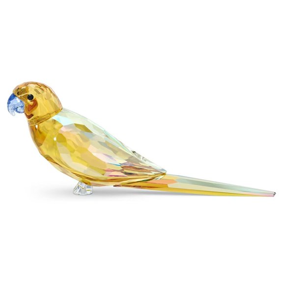 Swarovski Crystal, Jungle Beats, Yellow Parakeet Lechee, Figurine 5619217