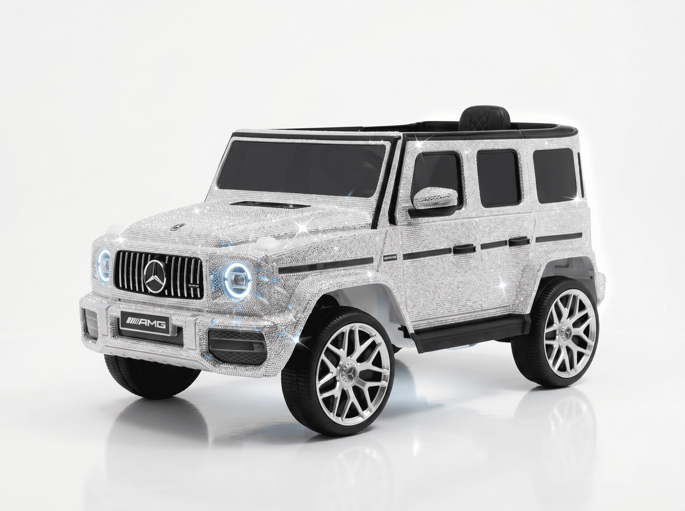Swarovski® Crystal Mercedes-Benz G63 AMG 12V Best Ride on Cars