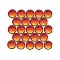 thumbnail image 1 of Swarovski Crystal, Round Flatback Rhinestone SS30 6.5mm, 25 Pieces, Fire Opal, 1 of 2