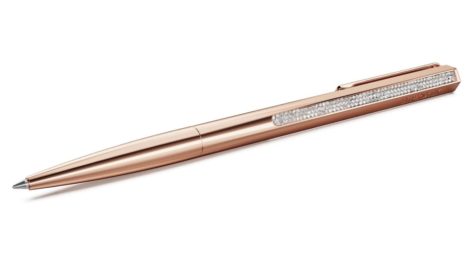 Swarovski Crystal Shimmer Ballpoint Pen Rose Gold Tone Rose Gold-tone Finish