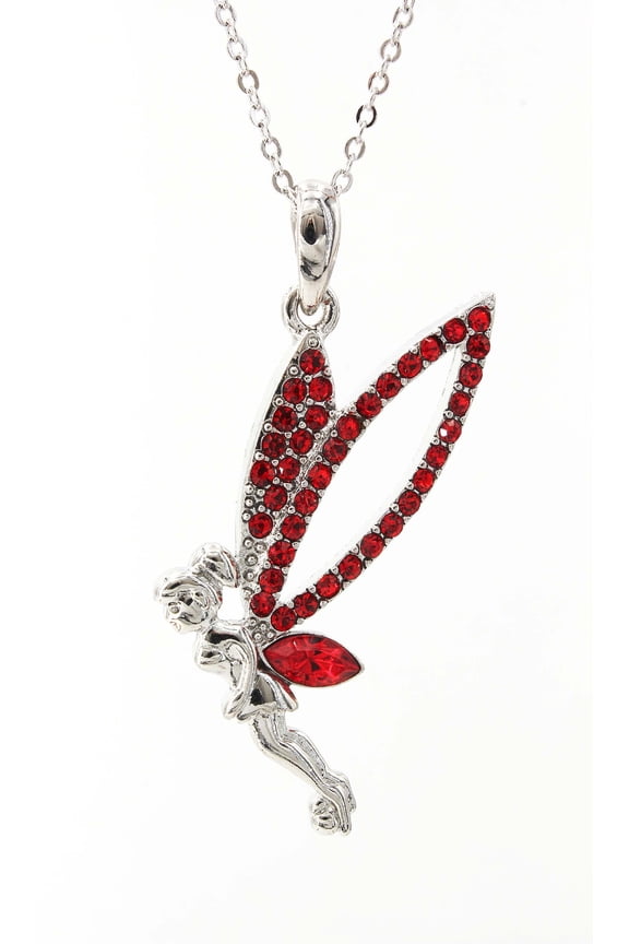 Swarovski Crystal Tinker Bell - Red - Made in Korea - NE-N4853RD