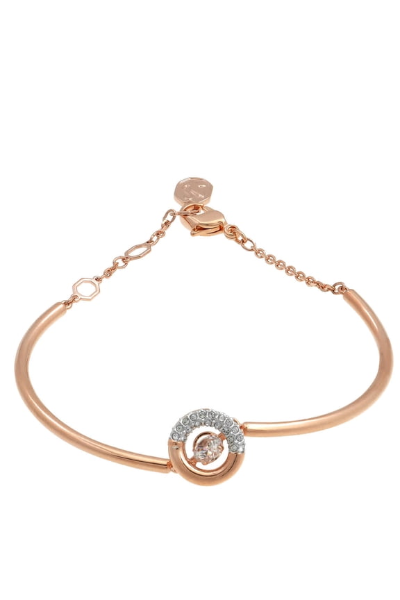 Dextera Round Cut Crystal Bangle