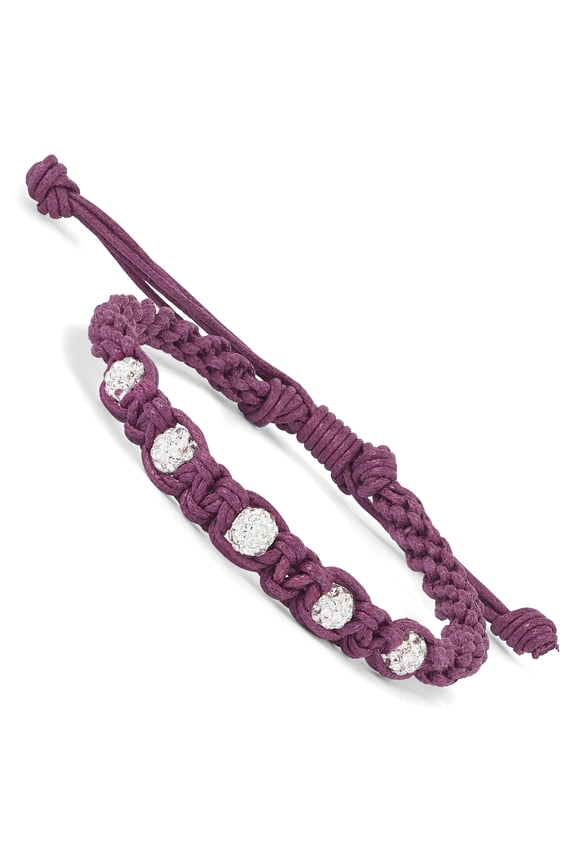 Swarovski Elements & Manhattan Spirit Macrame Bracelet