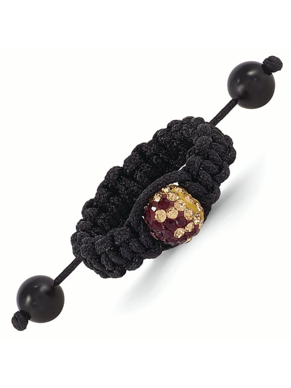 Swarovski Elements Tallahassee Spirit Macrame Ring