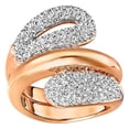 thumbnail image 1 of Swarovski 5221555 Women's Every Wide Rose Gold Tone Ring, Size 8, 1 of 3