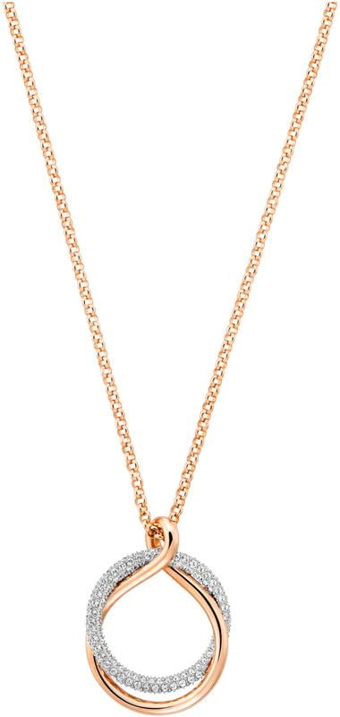 ローズゴールドSWAROVSKI Eternal Swarovski Eternal Flower Pendant Necklace, Rose Gold Tone