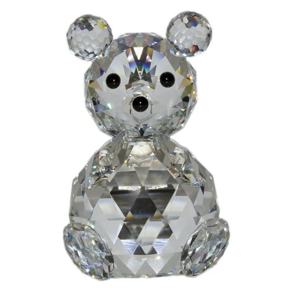 Swarovski Figurine: 010009 Large Bear - Version 2 | Faceted Crystal